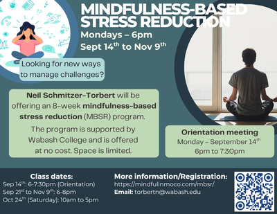 8-week mindfulness program (starts 9/14)
